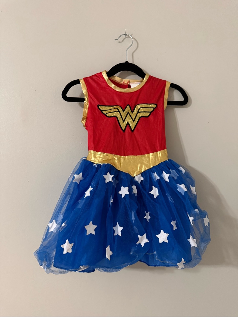 Rubie's Wonder Woman Costume Dress Girls Small DC Comics Superhero Tutu